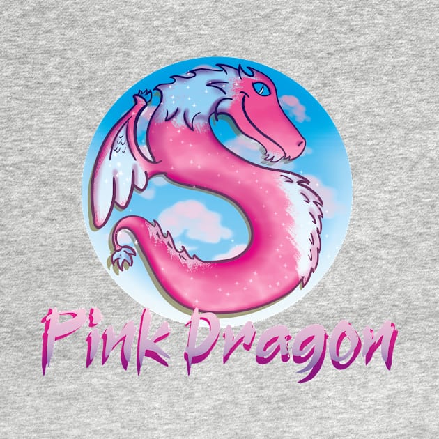 Pink Dragon by PorinArt